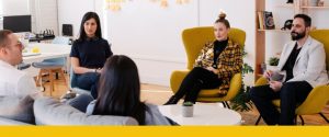 ceo meeting business team